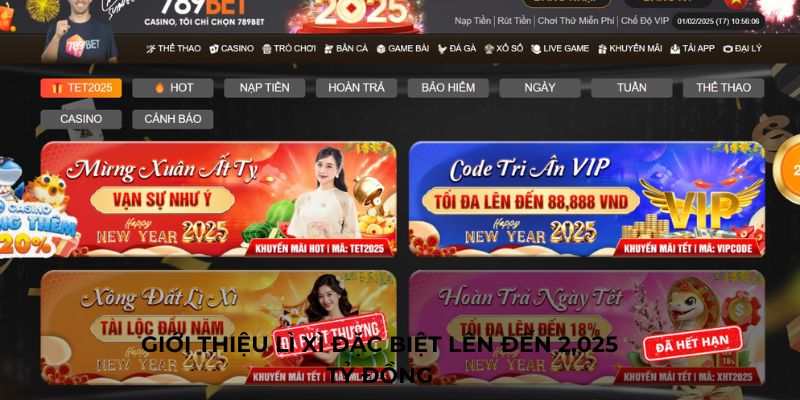 Giới thiệu về chương trình khuyến mãi lì xì đặc biệt cho hội viên